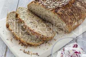 Homemade brown bread