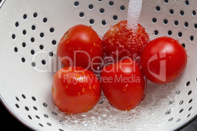 Washing Tomatoes
