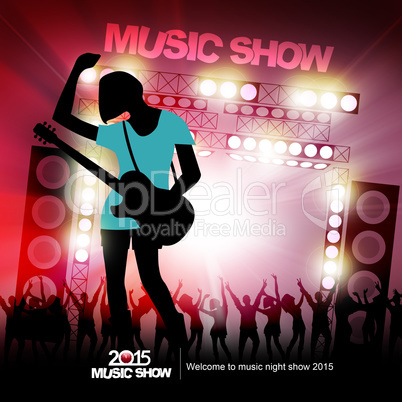 New year music show