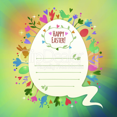 Beautiful Instagram Easter Card