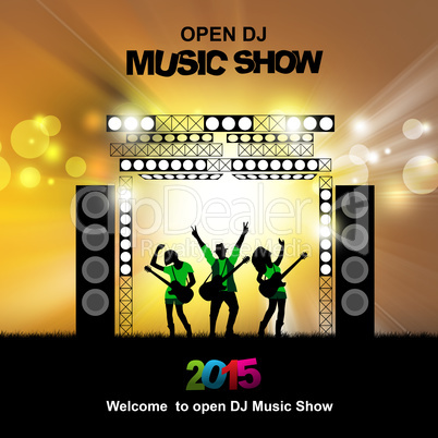 New year music show