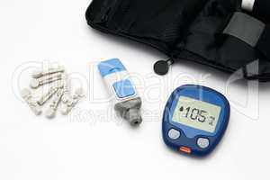 Diabetic test kit