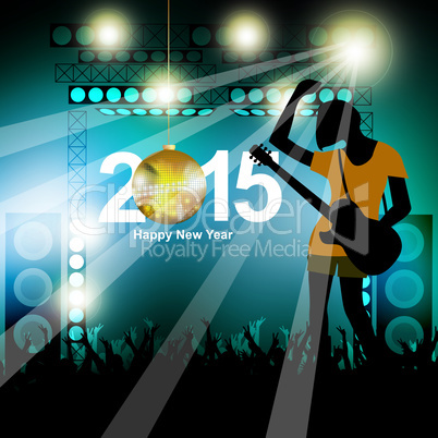 New year music show