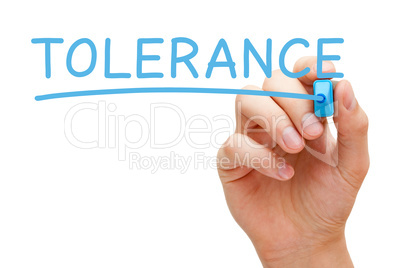 Tolerance Blue Marker