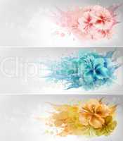 Set Of Floral Design