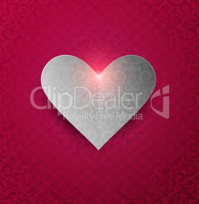 Valentine's day Background With Heart