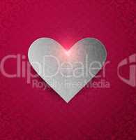 Valentine's day Background With Heart