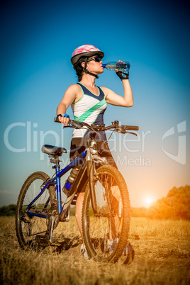 Women on bike