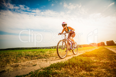 Women on bike