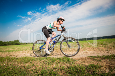 Women on bike