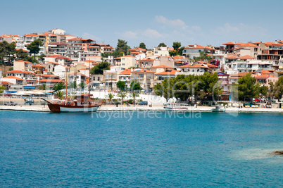 small coastal town of Greek