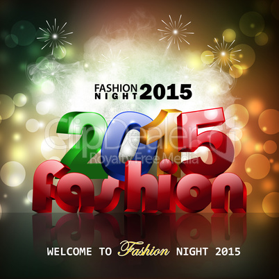 Happy New Year 2015 celebration concept