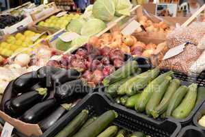 Obst in einem Markt