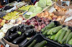 Obst in einem Markt