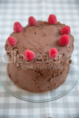 Schokolade Himbeer Torte