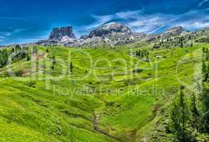 Stunning peaks of Dolomites, Italy