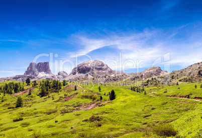 Stunning peaks of Dolomites, Italy