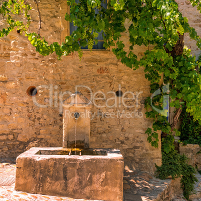 Old town in provence