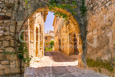 Old town in provence