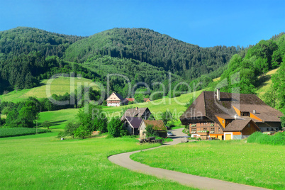 House in the mountains