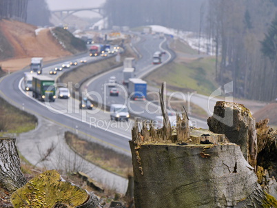 Autobahnverkehr