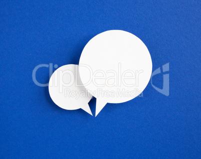 paper speech bubbles