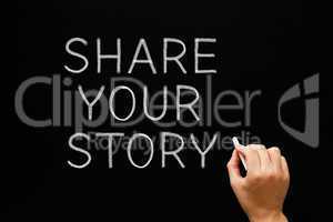 Share Your Story Blackboard