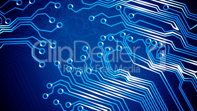 Abstract circuit board.