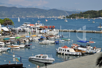 Hafen von Portovenere, Italien