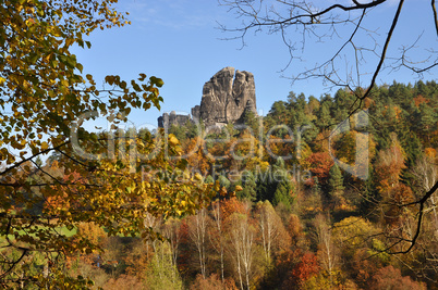 Talwächter bei Rathen, Elbsandsteingebirge