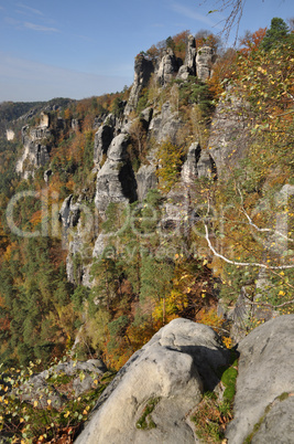 Felsen an der Bastei