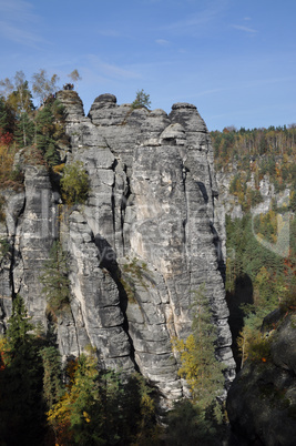 Aussichtspunkt an der Bastei