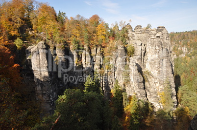 Aussichtspunkt an der Bastei