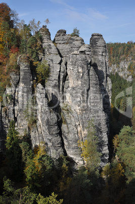 Aussichtspunkt an der Bastei