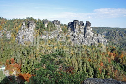 Gansfelsen, Elbsandsteingebirge