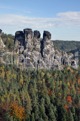 Gansfelsen, Elbsandsteingebirge