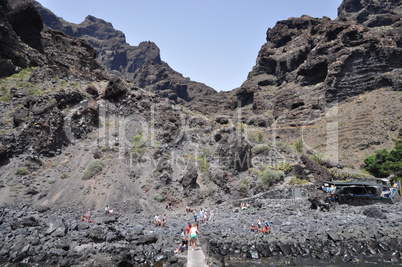 Küste an der Mascaschlucht, Teneriffa