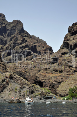 Küste an der Mascaschlucht, Teneriffa