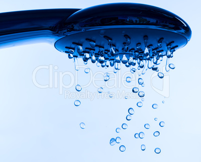 Shower Head with Running Water