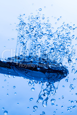 Shower Head with Running Water