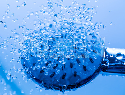 Shower Head with Running Water