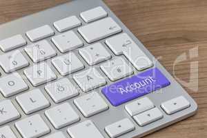 Account on modern Keyboard