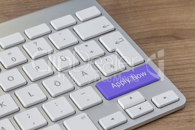 Apply Now on modern Keyboard