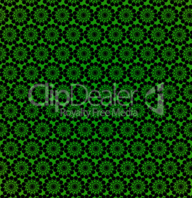 wallpapers with round abstract green patterns