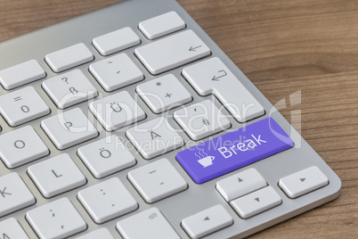 Break on modern Keyboard