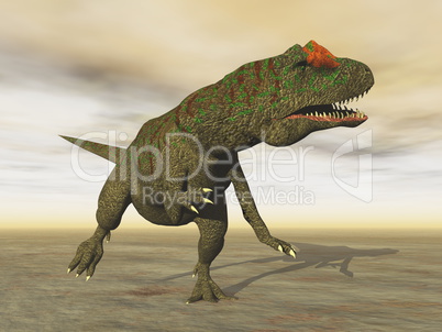 Allosaurus dinosaur - 3D render