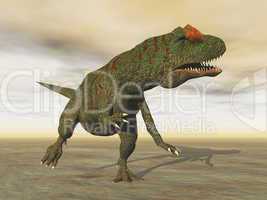 Allosaurus dinosaur - 3D render