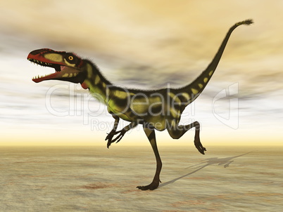 Dilong dinosaur - 3D render