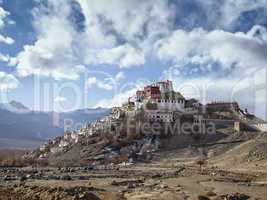 Buddhist monastery Tiksi India Himalayas Ladakh