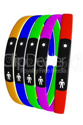 Fitness bracelet